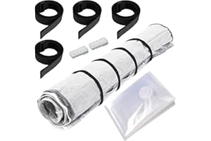 94.49×51.18in Mattress Vacuum Bags, Vacuum Storage Bags with 4Pcs Straps Compression Bag Space Saver Bags Vacuum Seal Mattres