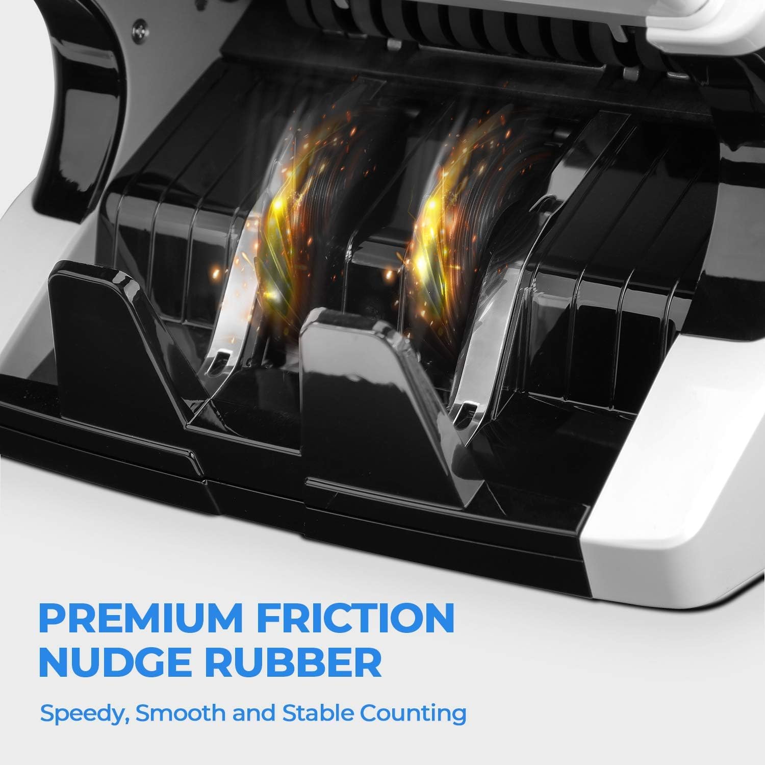 MUNBYN Bank Grade Money Counter Machine Mixed Denomination, Value Counting, Serial Number, Multi Currency, PC/Printer Enabled 11 Counterfeit Detection Cash Counter Machine with Bill Recognizes : Office Products