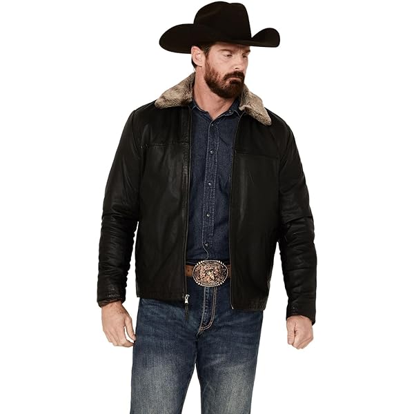 Scully Men's Leather Shirt Jacket - 2039-196 Medium US at