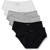 Amazon Essentials Women's Cotton Jersey Maternity Under The Bump Brief, Pack of 6