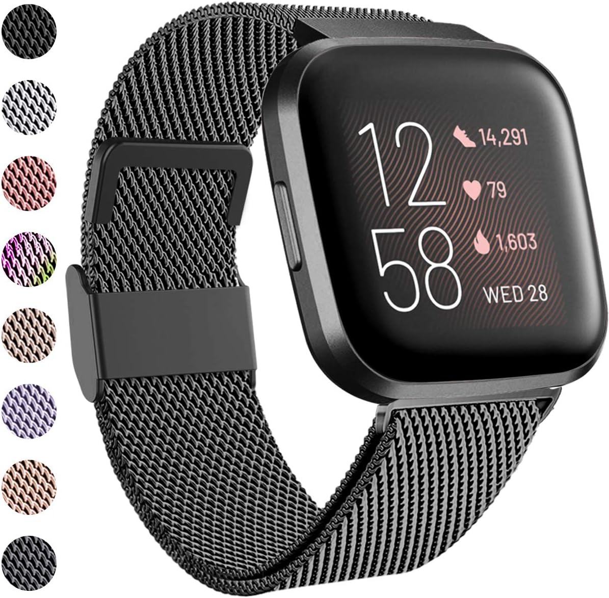 Compatibile con Fitbit Versa Cinturino/Fitbit Versa 2 Cinturino