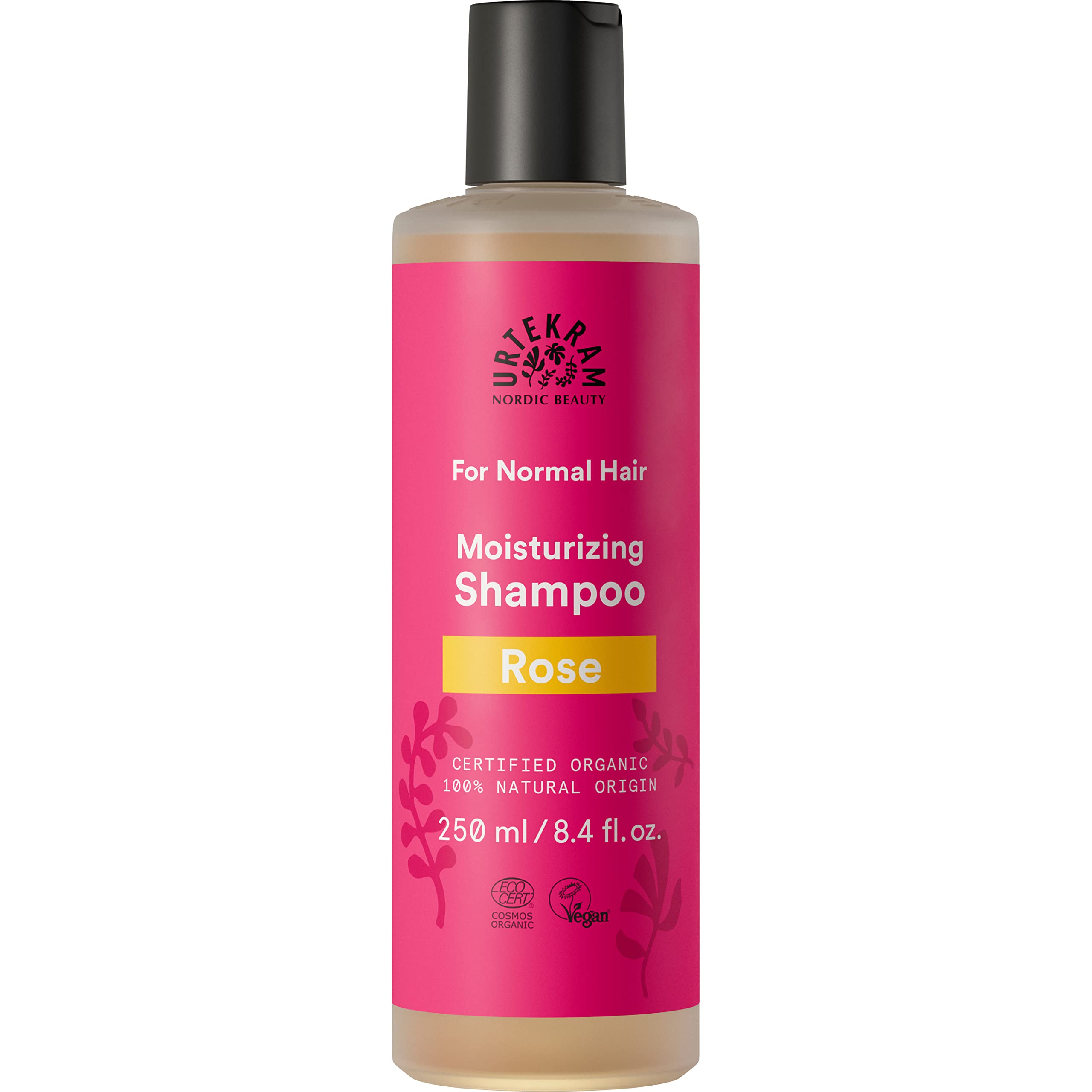 Urtekram Organic Rose Shampoo Normal Hair 250ml