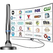 Amazon.com: Antena de TV digital para Smart Tv en interiores ...