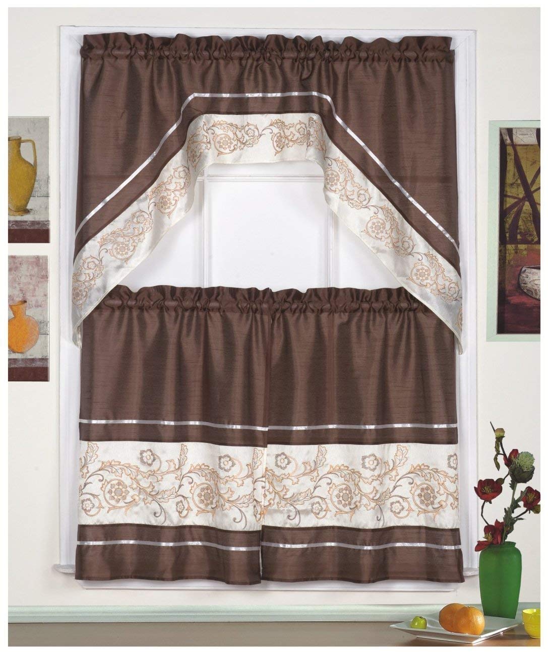 Best Coffee Themed Kitchen Curtains