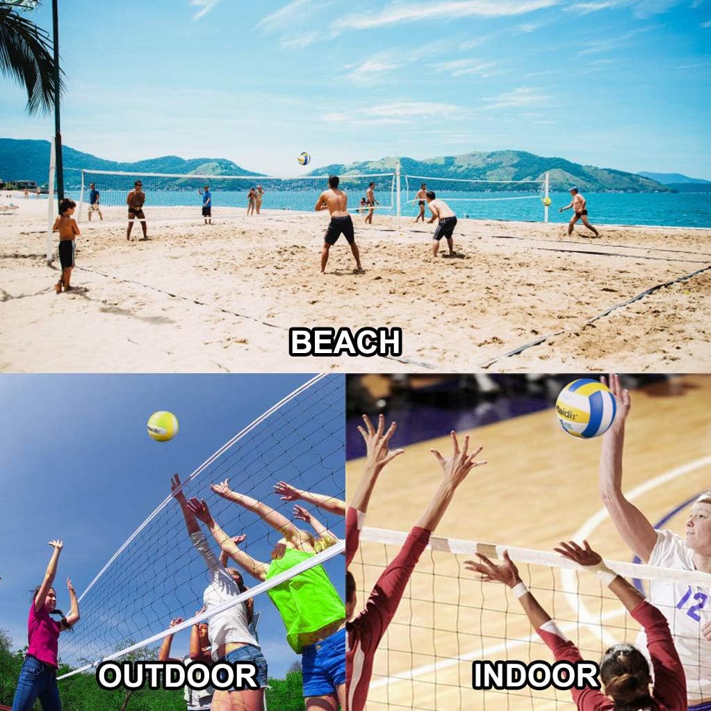 Maidi Volleyball Official Size 5 Soft Touche Volley Ball Indoor Outdoor