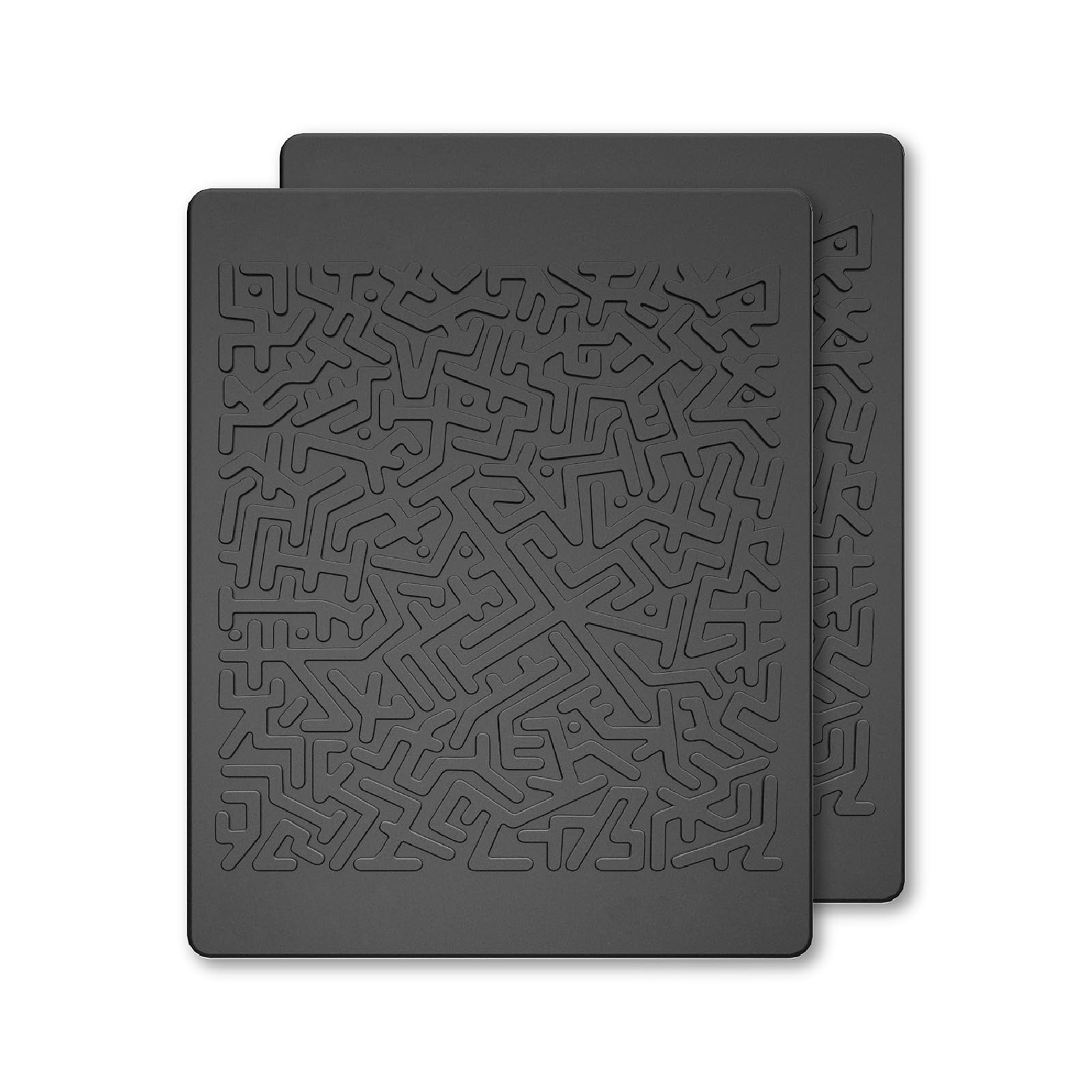 JIMISHA Anti Slip Pad Magic Sticky Gripping Pad Sticky Gel Pad Multifunctional Fixate Gel Pads Non-Slip Mounting Pad Cell Pad, 6.3 x 5.1 inch (2 Pack)