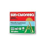 Sun Chlorella 200 mg Green Algae Superfood