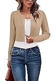 Newshows Cropped Cardigan Sweaters for Women 2025