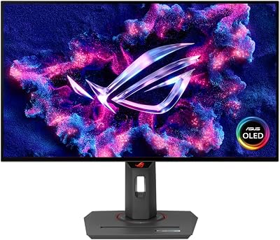 ROG STRIX OLED XG27AQDPG, Monitor Gaming da 26,5" QHD QD-OLED, Nero