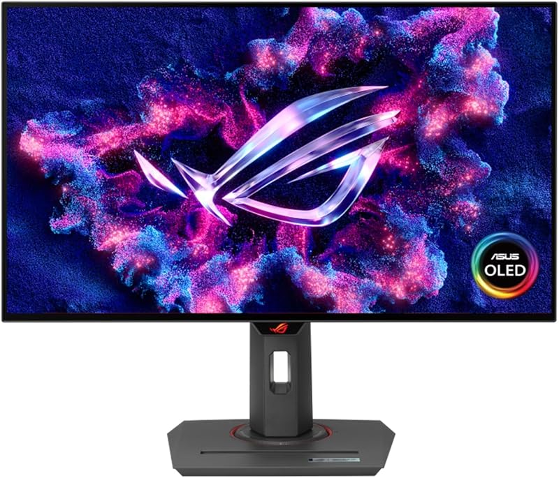 ROG STRIX OLED XG27AQDPG, Monitor Gaming da 26,5" QHD QD-OLED, Nero