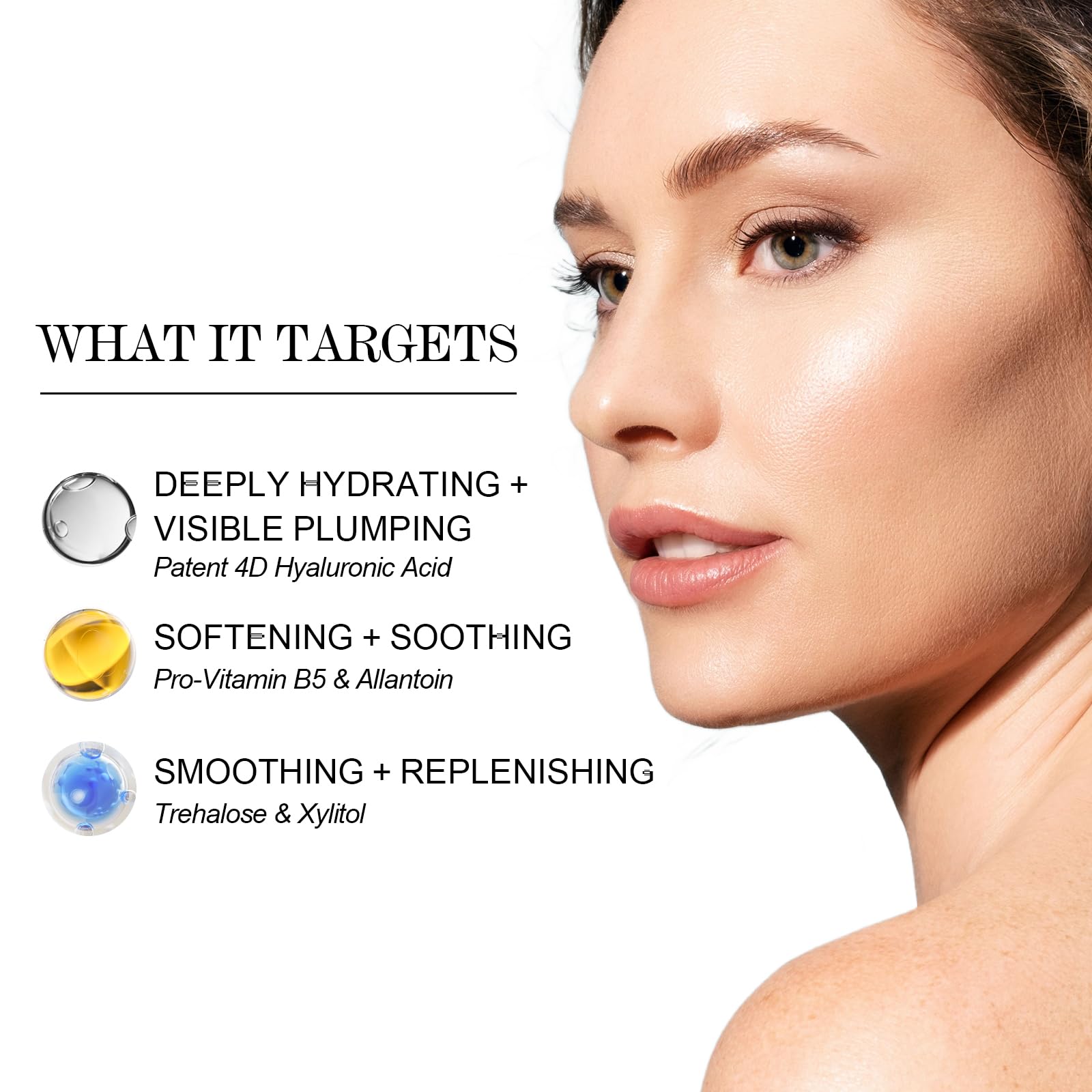 Zealsea Hyaluron Serum Gesicht mit Vitamin B5 - Skincare Anti Aging & Anti Falten - Feuchtigkeitsspendendes Aufpolsterndes Hyaluronsäure Serum - Hypoallergen für alle Hauttypen 4