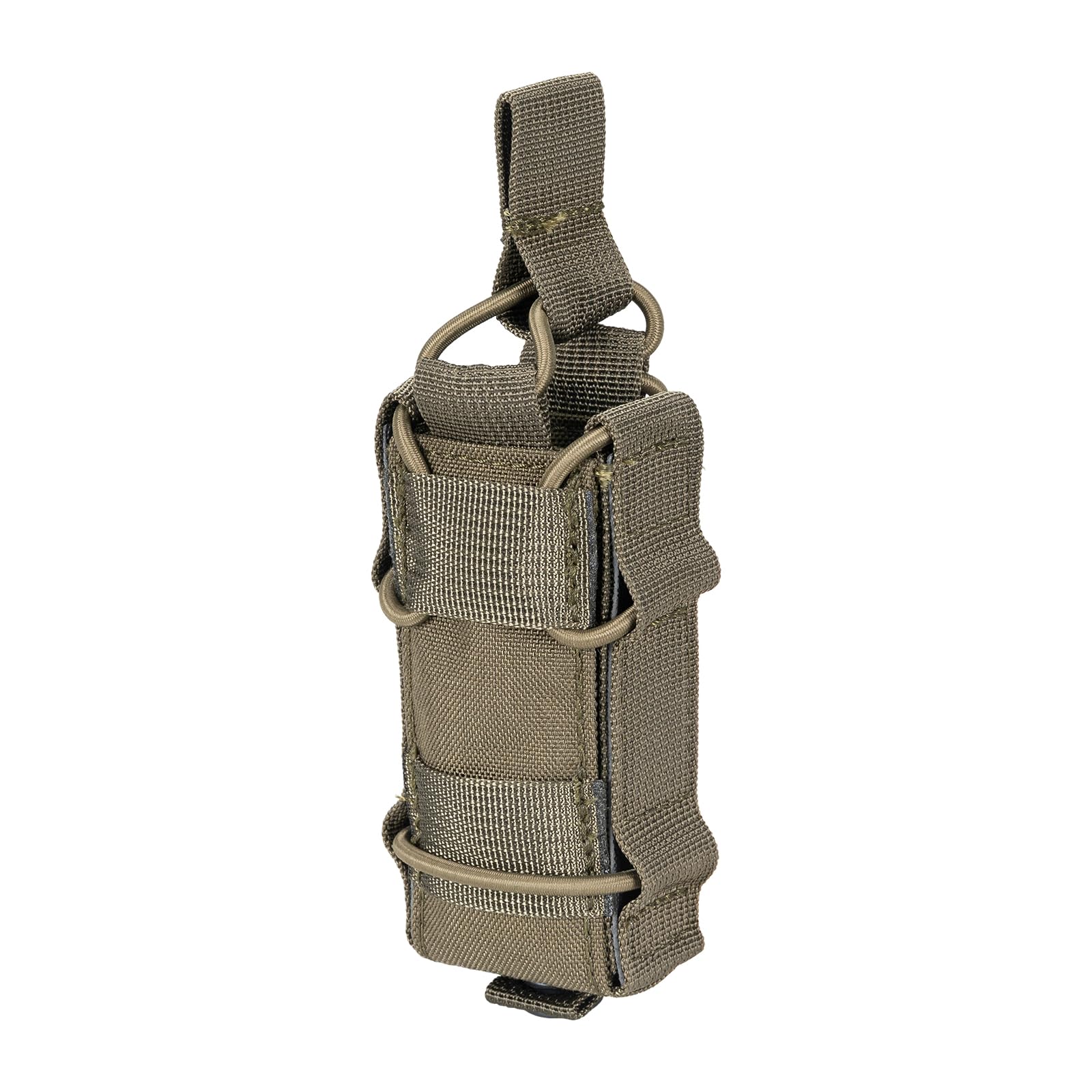 EXCELLENT ELITE SPANKER Single Pistol Mag Pouch Flashlight Holder Tactical Flashlight Pouch Magazine for Glock19 M1911 Magazines(RGN)