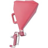 Marshalltown QLT QuickShooter Hopper Gun Kit, Drywall Texture Sprayer | Die-Cast Aluminum Gun Body With Plastic Hopper, Adjustable Material Control, Easy-Squeeze Trigger, HG577