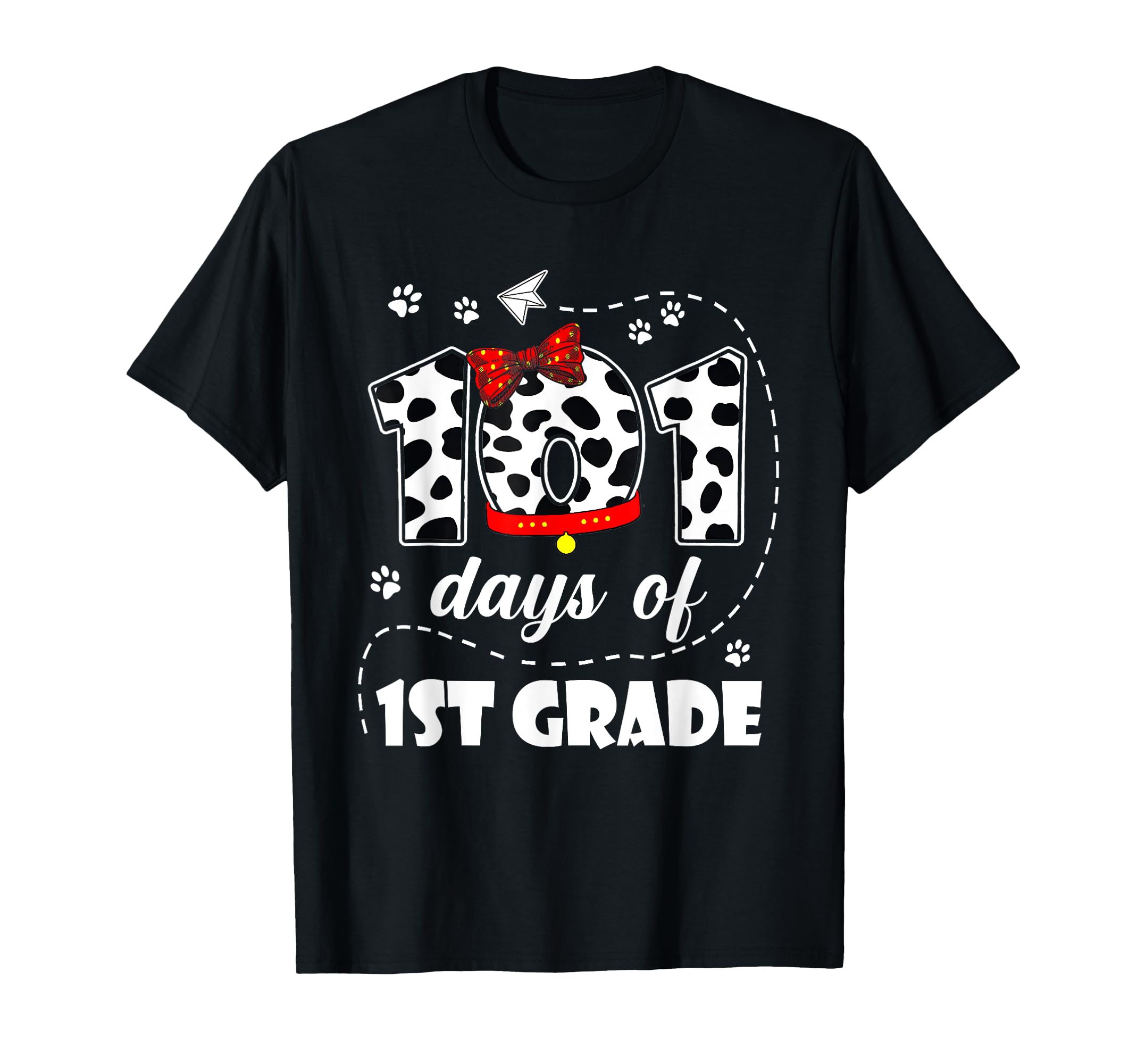 Photo 1 of 101 Days 1st Grade Dog 100 Days School 100th Day Students T-Shirt