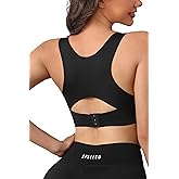 DAGGLOSA Women's Adjustable Waist Support Posture-Correcting Sports Bra,Wireless Back Support Full Coverage Bra