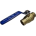 5 Pieces 3/4" Sweat Ball Valve, Brass, Full Port, 600 WOG, (Water, Oil, Gas), 1/4 Turn, 5 Packs