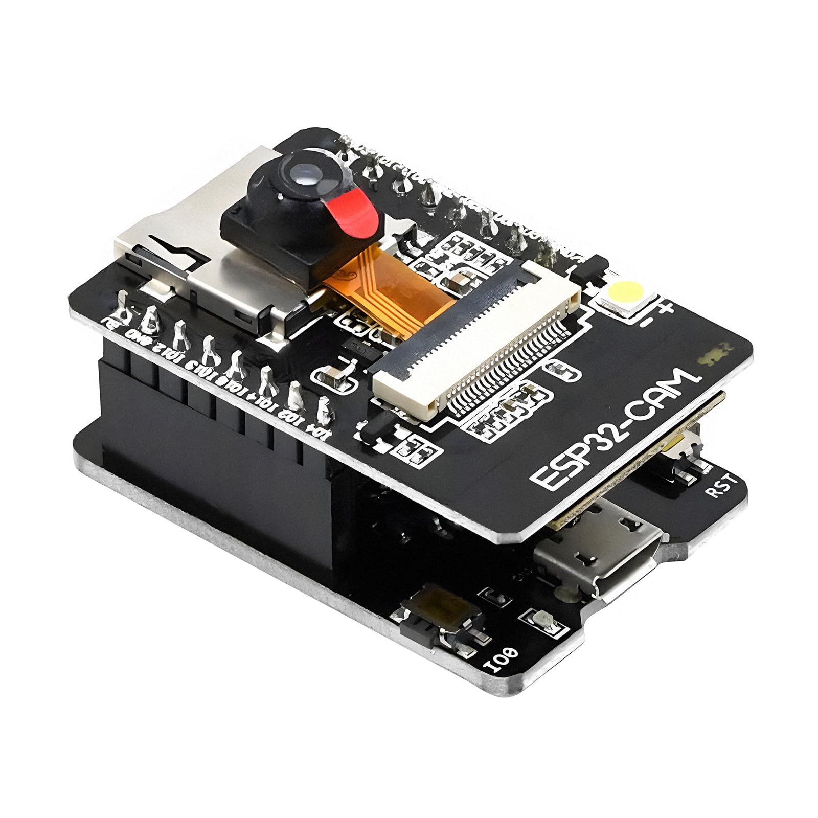 diymore 1pcs for ESP32-CAM-MB WiFi Bluetooth Development Board, for ESP32 Dual-core Wireless Development Board with OV2640 Camera TF Card Module