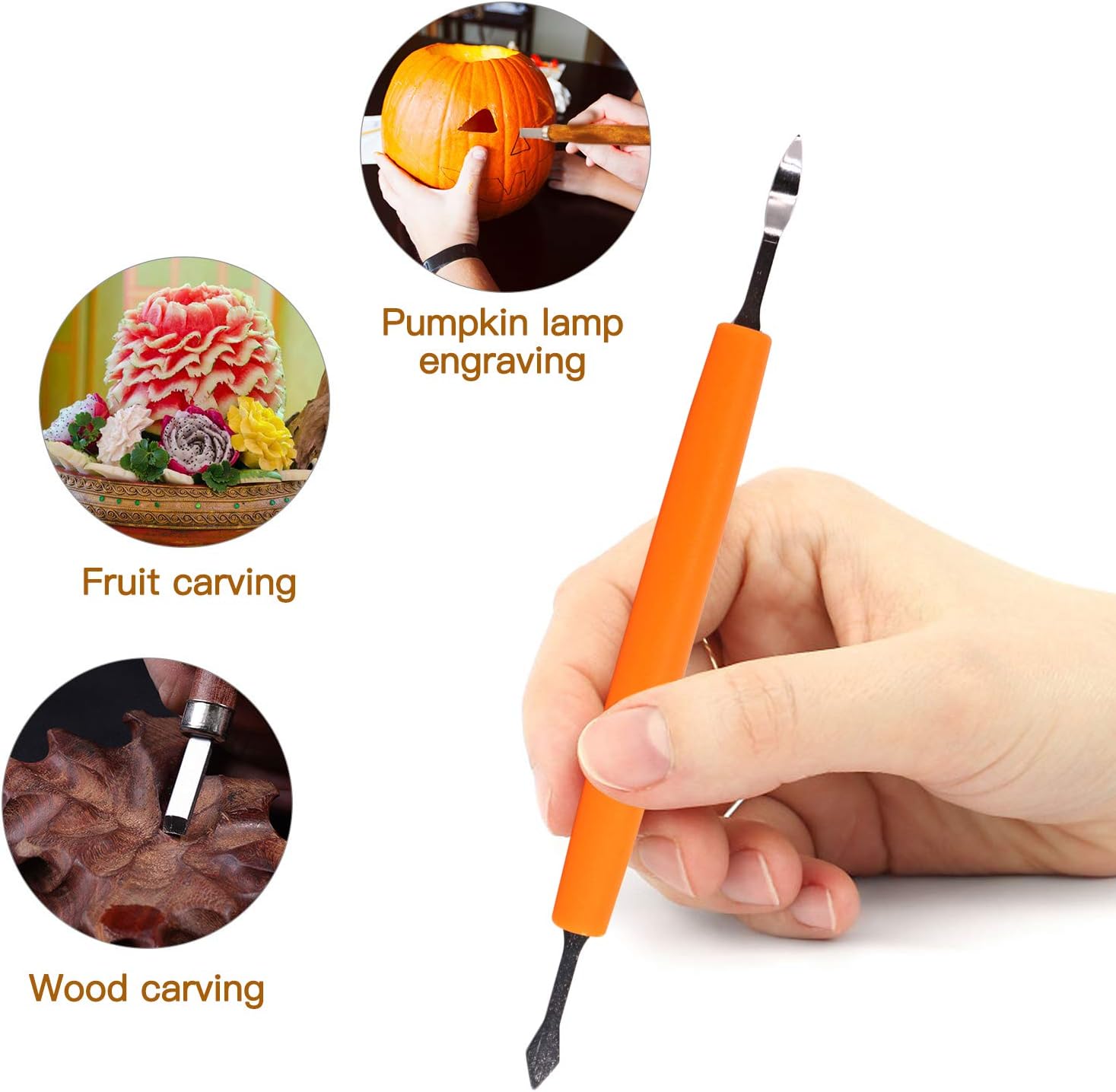Abhiasa Professional Chef's Knife, 8 Inch High Carbon Stainless Steel, Razor Sharp, Non-Rust, Balanced Comfortable Micarta Handle, Best Chef Kitchen Knife with Free Finger Guard