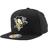 ZHATS NHL Unisex Kids NHL Officially Licensed Youth Adjustable Snapback Hat Flat Bill Z11 Icon Team Color