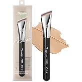 Piccasso FB33 Tapping Foundation Brush for Liquid Makeup, Cream Foundation | Pore-Filling Tapping Technique, Targeted Texture Coverage, Blurred-Looking Finish