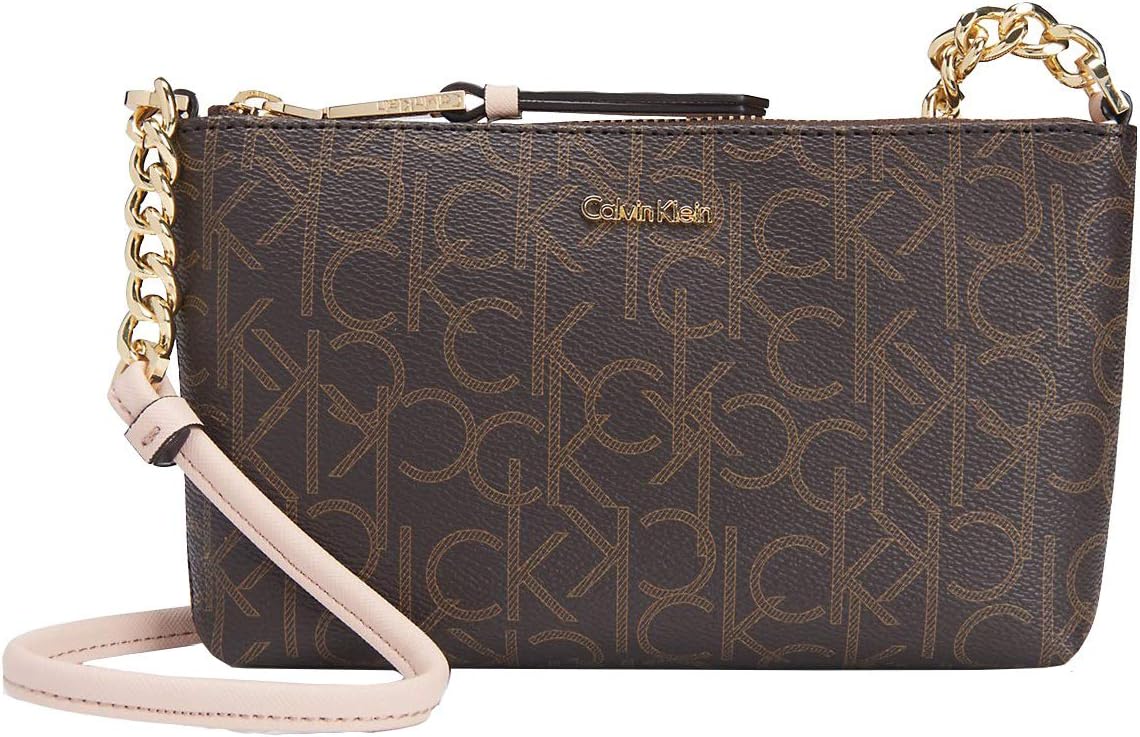CALVIN KLEIN CHAIN LINK MONOGRAM LOGO CROSSBODY BAG MULTI COLOR Buy Online at Best Price in