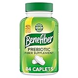 Benefiber Prebiotic Fiber Supplement Caplets, 84