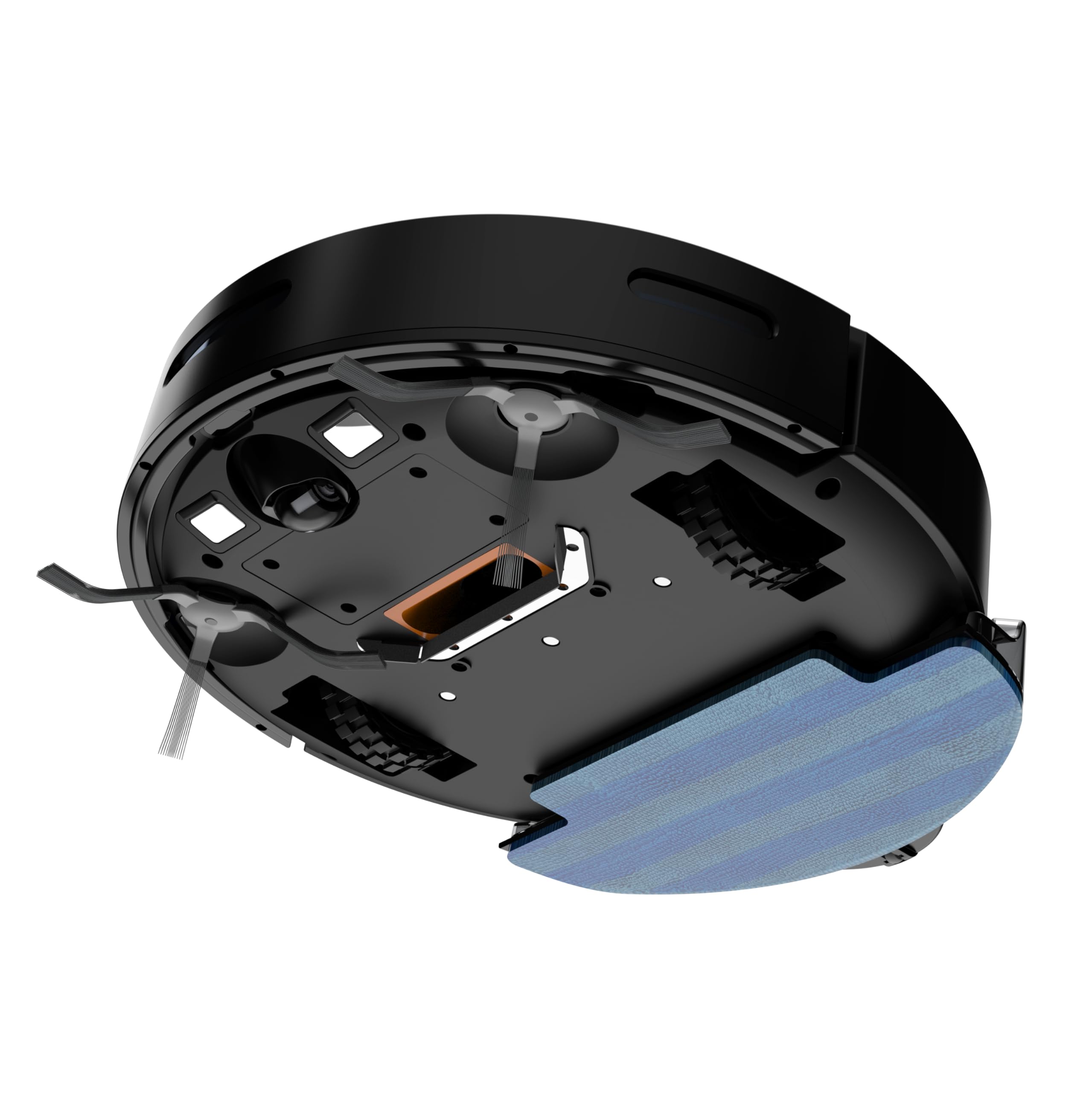 BOAIMORE D2 Robot Vacuum Cleaner, Strong Suction, 120 Mins Runtime, Slim, Low Noise, Automatic Self-Charging, Wi-Fi/App/Alexa Control, Ideal for Pet Hair Hard Floor and Daily Cleaning