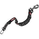 EzyDog Zero Shock Click - Shock Absorbing Dog Seat Belt Car Harness Attachment for Dogs - Adjustable Dog Restraints Seatbelts