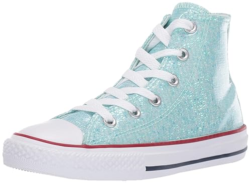 teal converse kids