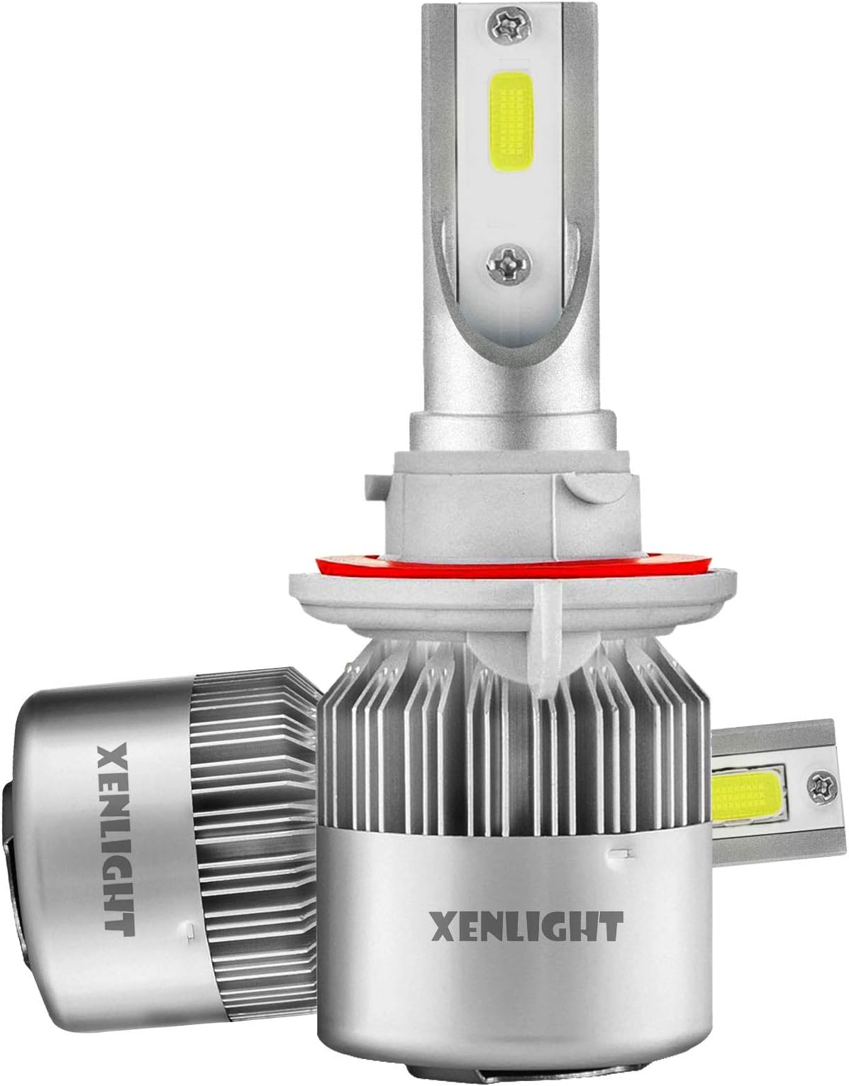 Xenlight H13 LED Standard Headlight Conversion Kit- Bulb White 6000K Pack of 2