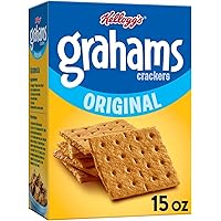 Kellogg's Grahams Crackers, Original, Easy Snacks, 15oz Box