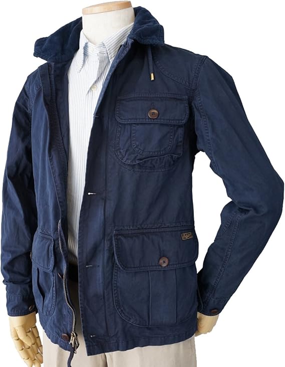 Amazon ポロ ラルフローレン Polo Ralph Lauren メンズ ハンティングジャケット アウター コート ブルゾン ネイビー Xxl 並行輸入品 ベスト 通販