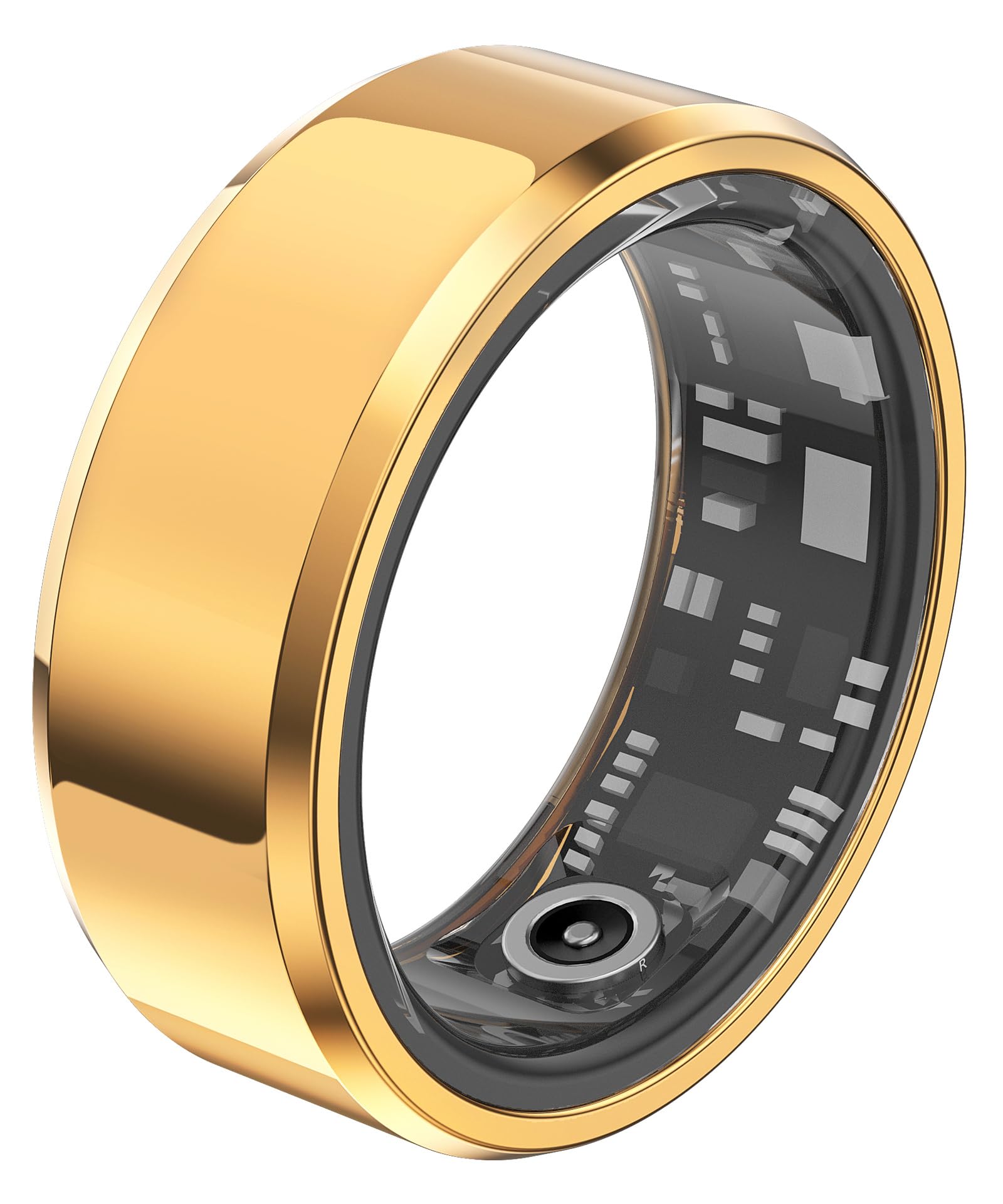 Smart Ring for Men Women Health Smart Rings Blood Oxygen Blood Pressure Monitor Fitness Tracker Heart Rate Sleep Monitor Pedometer Calories Step Counter Waterproof Compatible with ios Android Phones