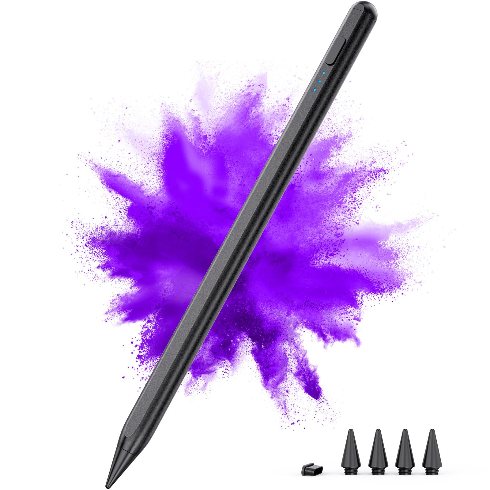 DEGGE Stylus Pen for iPad 2018-2026, 15Mins Fast Charge for Apple Pencil