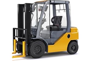 KEMIMOTO Forklift Cover for Rain with Rear Window, Waterproof Cab Enclosure Clear Fork Truck Cover with 0.5MM PVC Film, Anti-UV Universal Fit, 61"Top 51" L x 41" W x 51" H, Fit Forklift up to 8000 lb