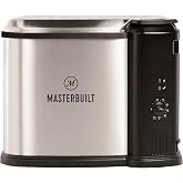 Masterbuilt&reg; 3-in-1 10 Liter XL Electric Turkey Fryer plus Boiler and Steamer Combination with Drain Basket and Breakaway Safety Cord in Stainless Steel