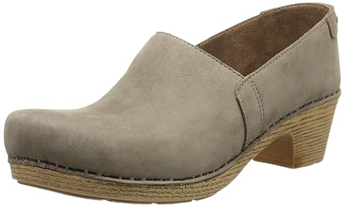taupe milled nubuck dansko