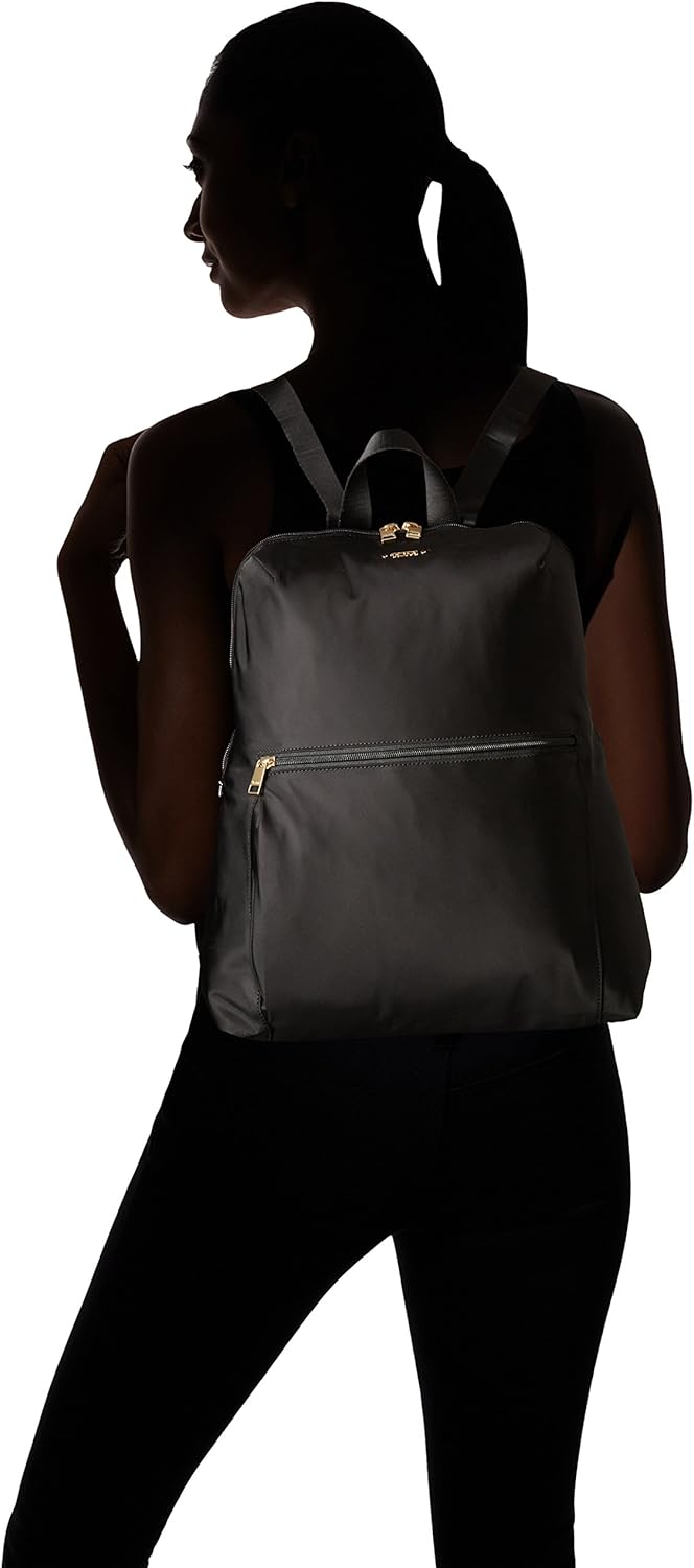  | TUMI - Voyageur Just In Case Backpack - Lightweight Foldable Packable Travel Daypack for Women - Black | Casual Daypacks