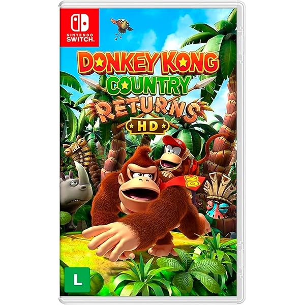 Nintendo Switch DONKEY KONG TROPICAL FREEZE Jogo Donkey Kong Country Tropical Freeze Nintendo Switch - Ri Happy