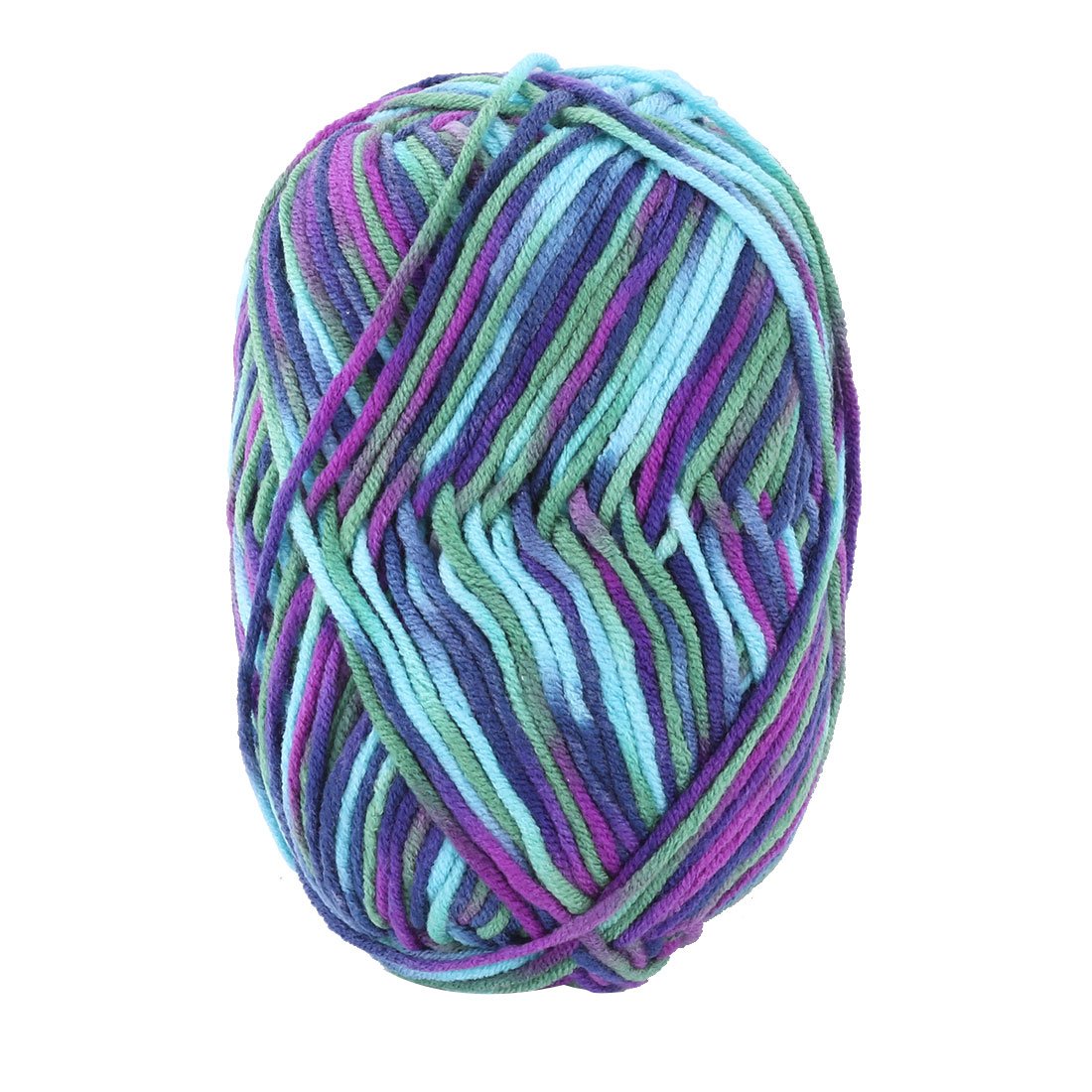 Sourcingmap Cotton Blends Home Handmade Crochet Scarf Gloves Sweater Knitting Yarn Cord 50g Colorful