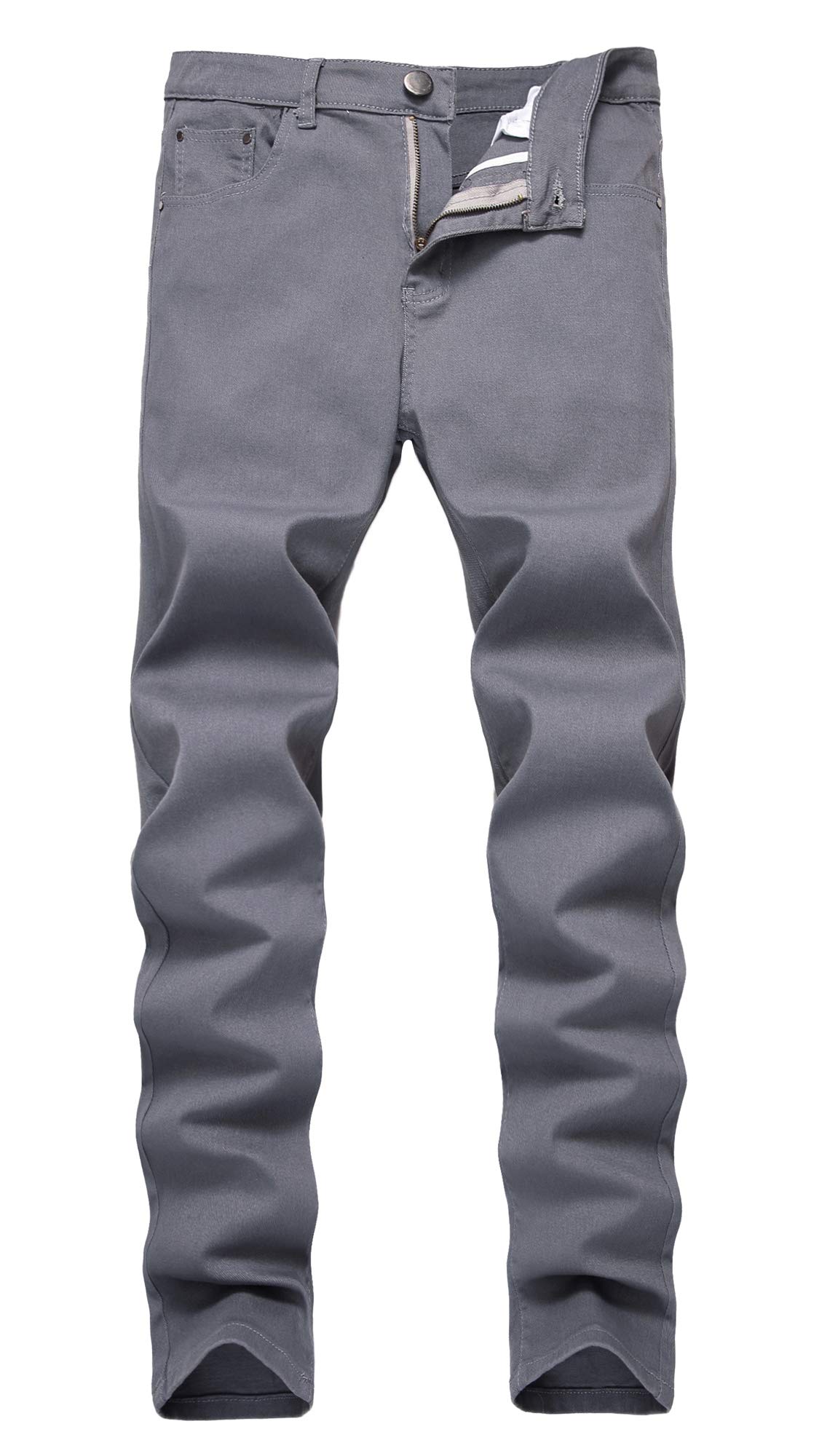 Men's Skinny Slim Fit Stretch Straight Leg Fashion Jeans Pants â¢ Denim Fit