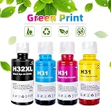 JoyPrinting 31 32XL Ink Bottle Set for HP Smart Tank Plus 5000 5101 7301 7550 view 5