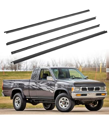 S.PRY A/C Vent Grille Set For Nissan Hardbody D21 1986-1997 – 3-Piece, Black