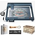 Longer B1 30W Laser Engraver, 36000mW Output Laser Cutter Machine with Auto Air Assist, Engraving Area 17.72"x17.32", DIY Laser Engraver for Wood and Metal，Engraving Speed of 36000 mm/min