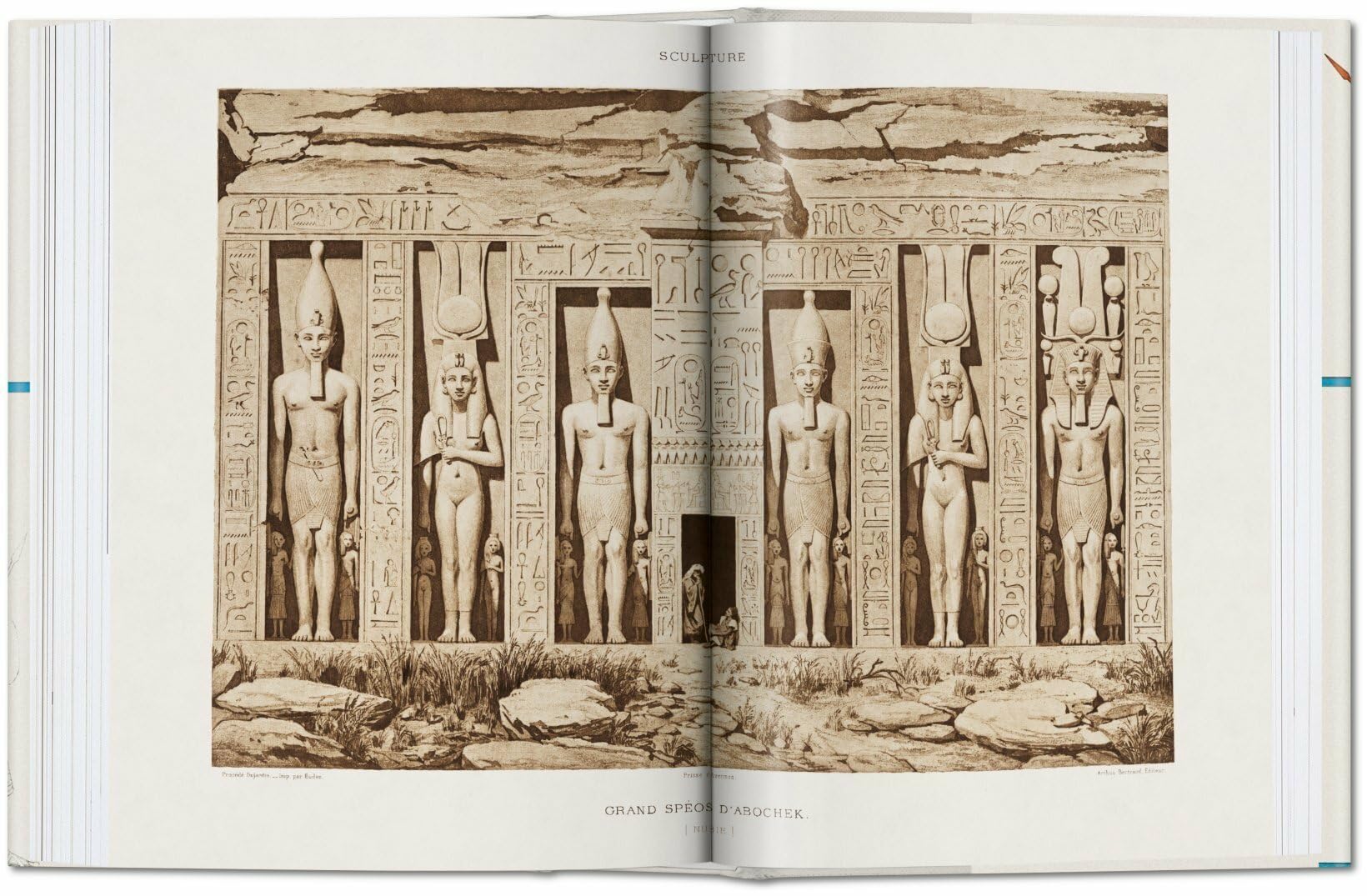 Prisse d'Avennes. Egyptian Art (Bibliotheca Universalis) (Multilingual Edition)