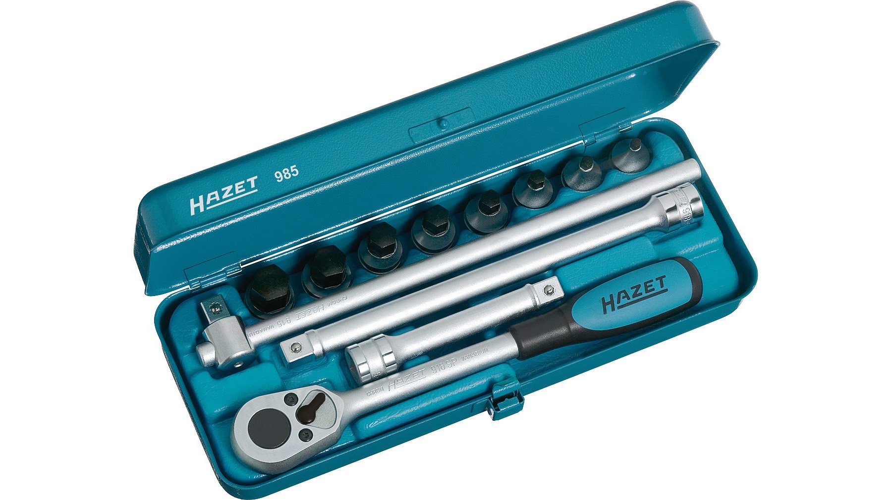 HAZET 985 Screwdriver Socket Set - Multi-Colour