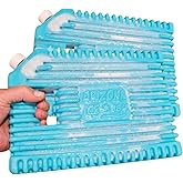 Arizona Ice Large Industrial Ice Packs | Replaces 10lbs of Ice |18°F (-8°C) | Deepest Grooves | May Freeze Drinks | USA Company | 12" x 9" | Two Pack
