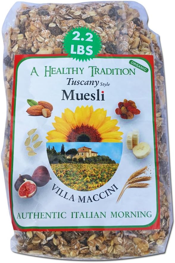 Villa Maccini Tuscany Muesli 35 Ounces, 2.2 Pounds
