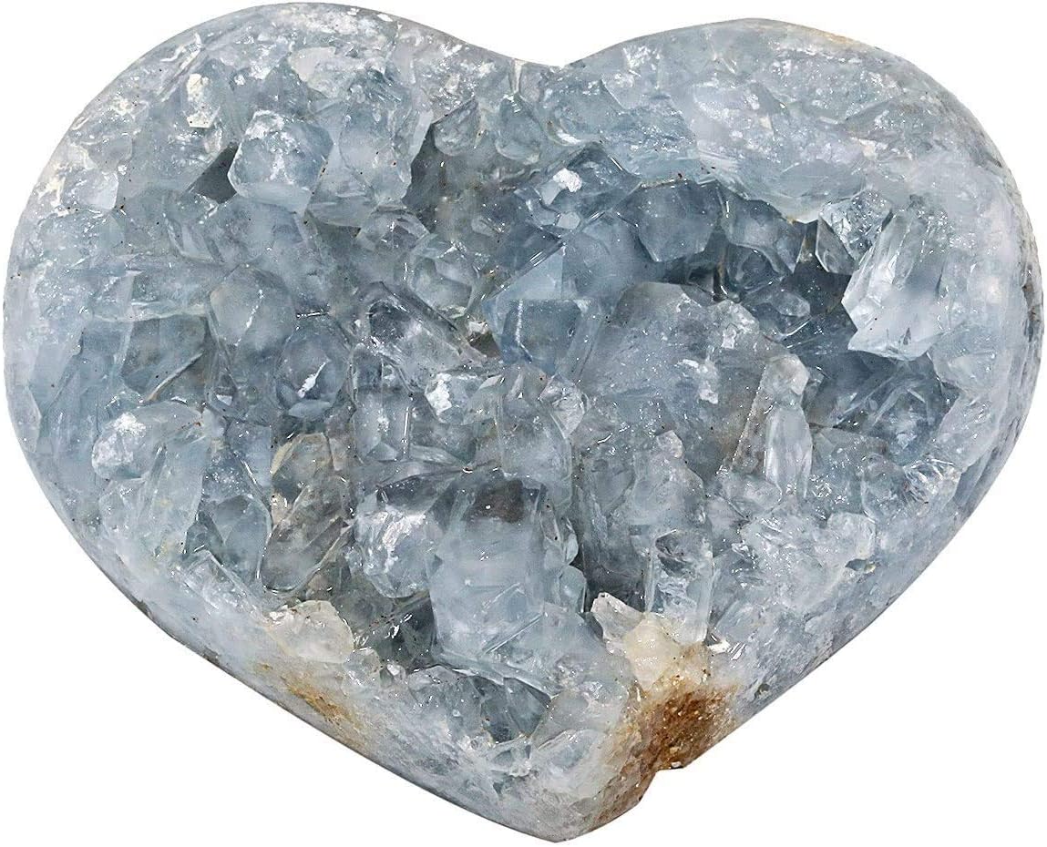 Namvo Natural Rough Raw Blue Crystal Bar Gemstone Cluster Specimen Mineral Healing Crystal Point Stone Reiki Chakra Home Decor Irregular Shaped - Image 4
