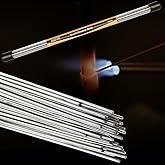 12 sticks BLUEFIRE 1/2 lb Low Temperature Aluminum Zinc Alloy Brazing Rods All-Purpose Easy Melt Welding Rod for Soldering Al